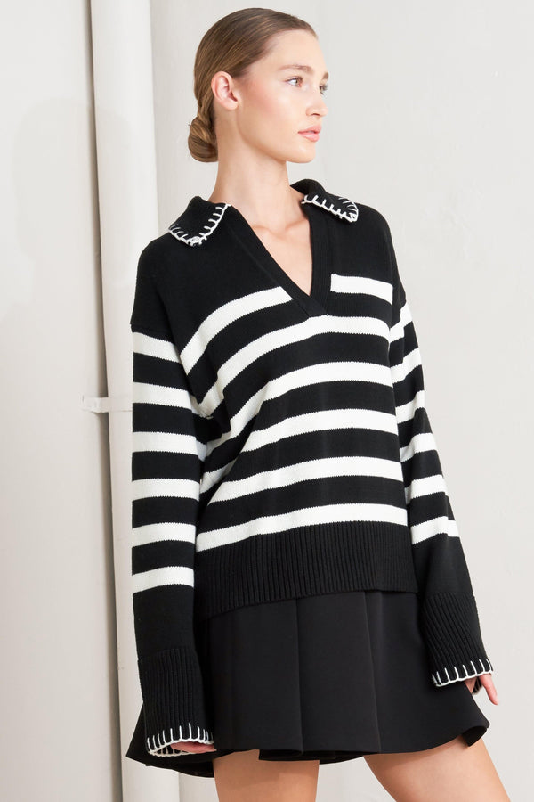 TIMELESS CHARM SWEATER TOP