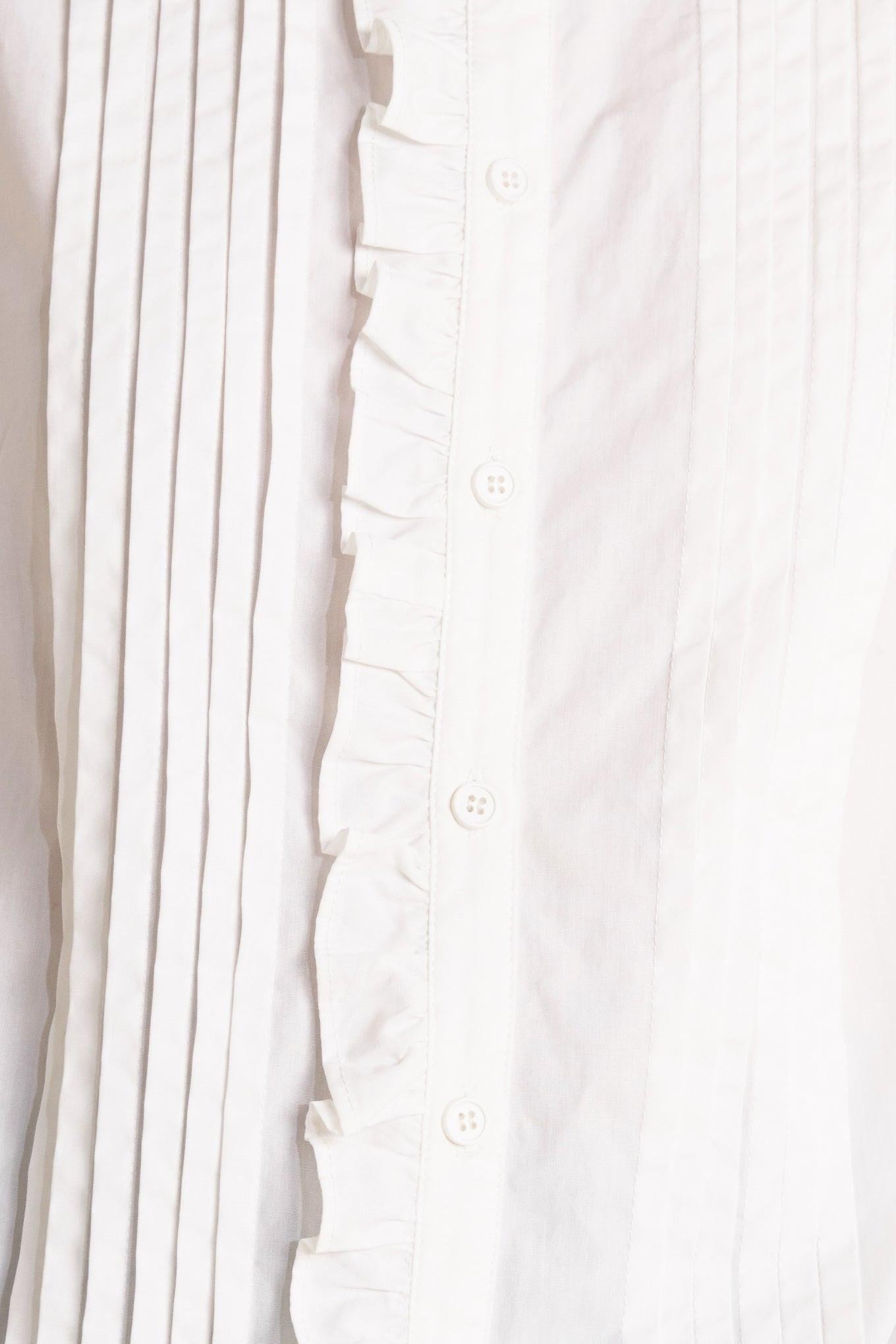 MILK CLOUD WOVEN TOP