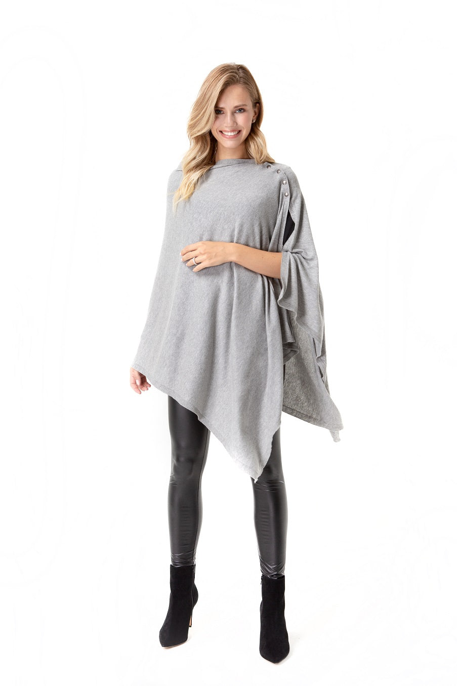 4 in 1 Multipurpose Knitwear as Maternity/Nursing Shawl