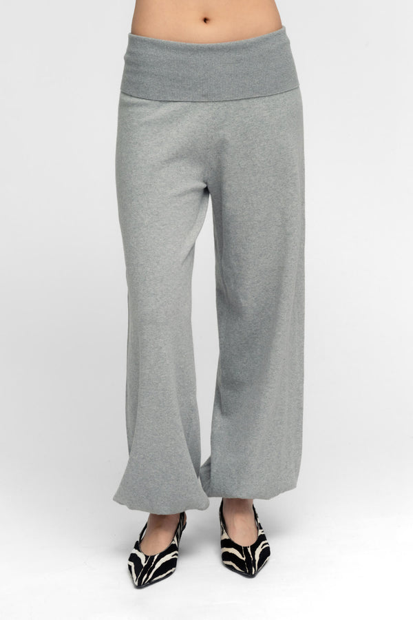 AYLA PANTS IN HEATHER GRAY