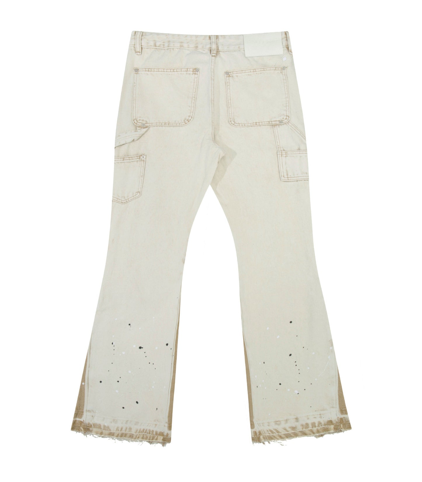 SAND SPLIT PAINTERS DENIM
