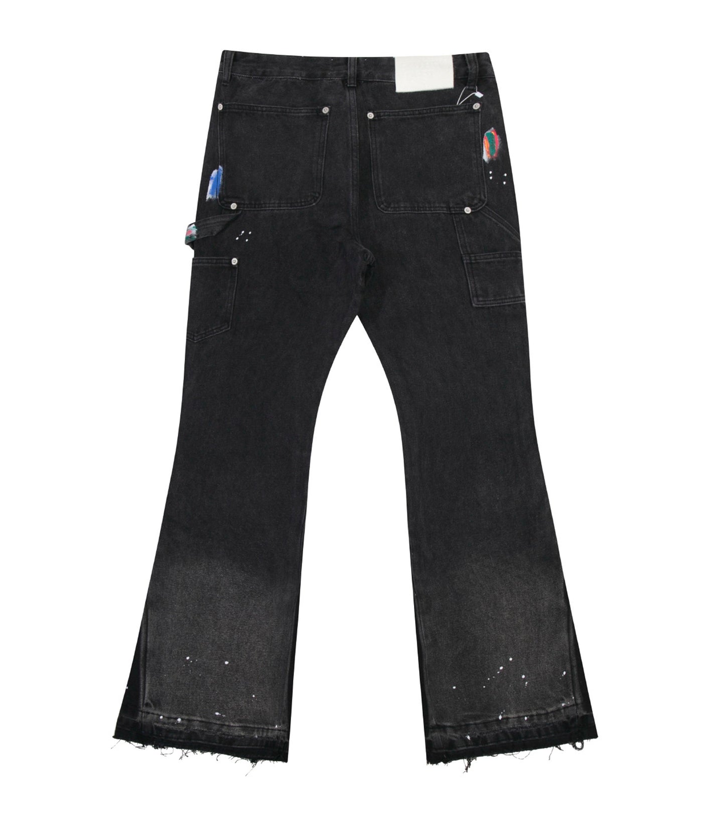 NOIR SPLIT PAINTERS DENIM