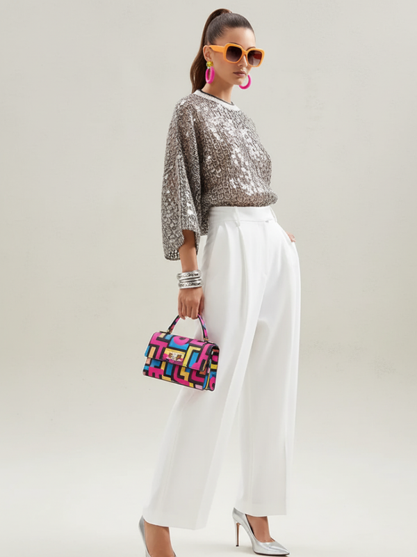 Fish Scale Sequin Top, Theater District | Women - BYMANYC ® New York