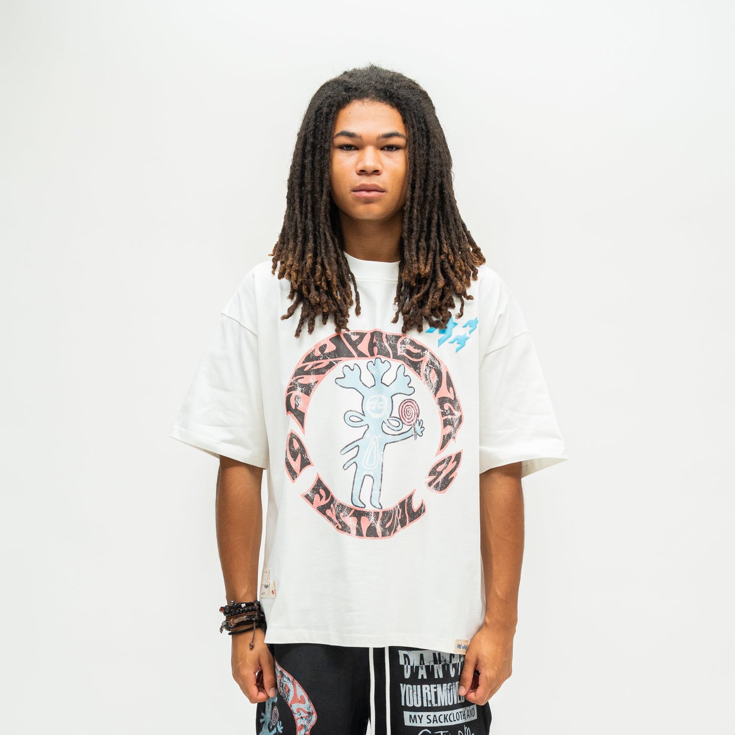Freepalooza Tee - Cream