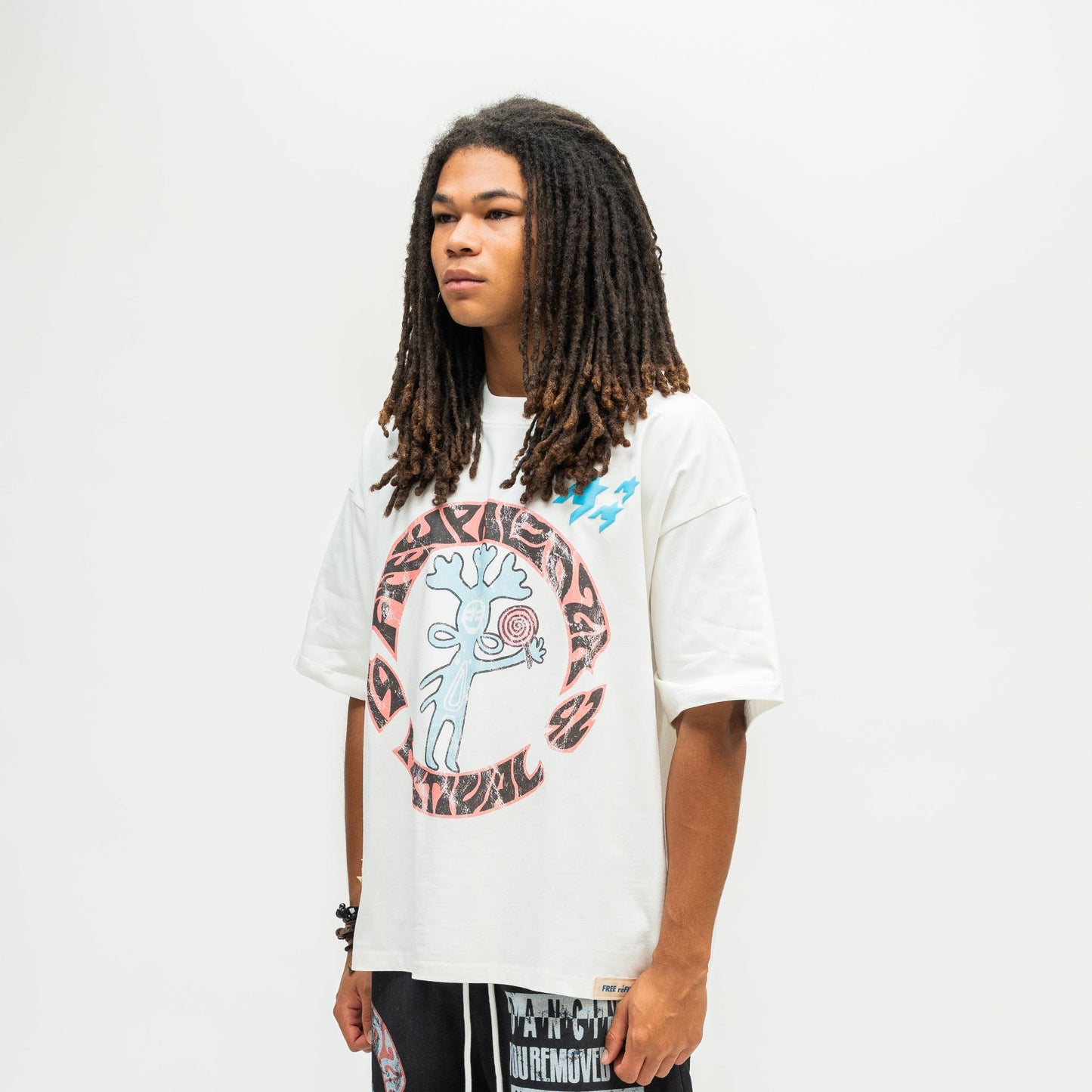 Freepalooza Tee - Cream