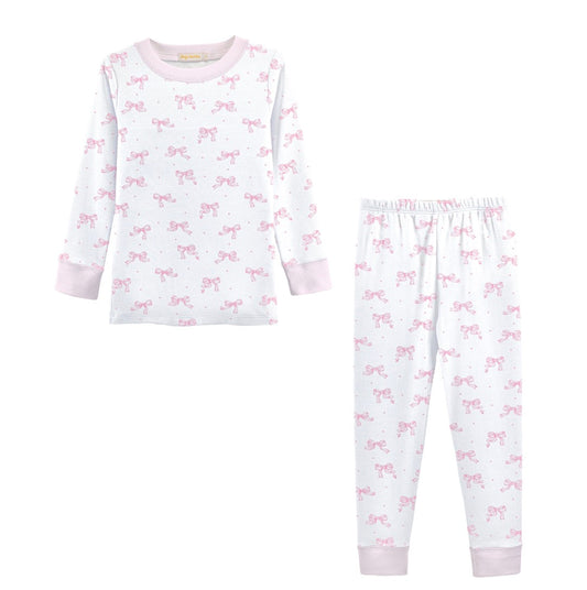 Baby Club Chic - Tiny Pretty Bows Printed Pajama Set