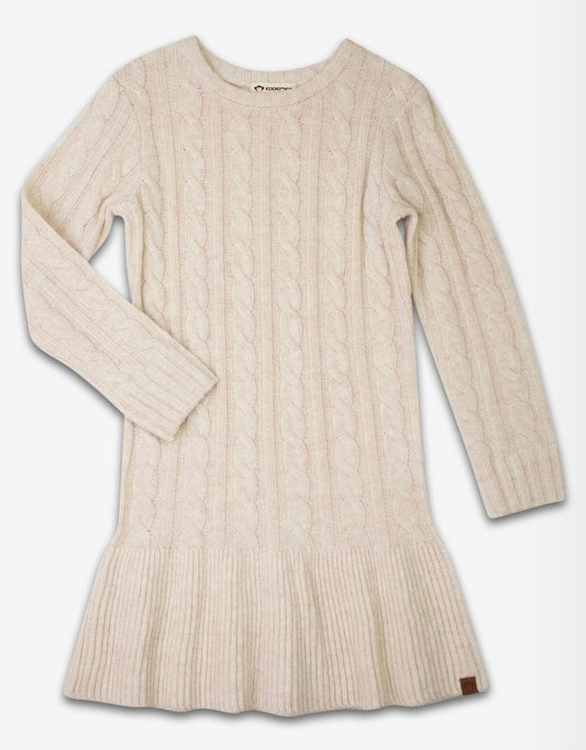 Appaman - Fisherman Sweater Dress, Cream