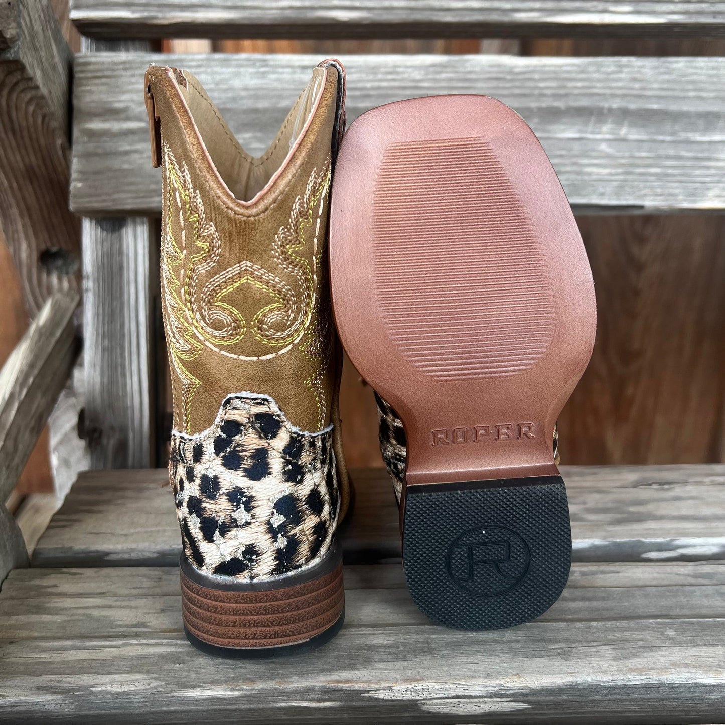 Leopard Boot | Roper Girls
