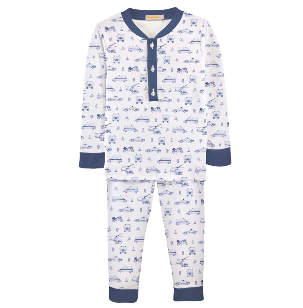 Baby Club Chic - Rescue Riders Long Sleeve Printed Pajama Set