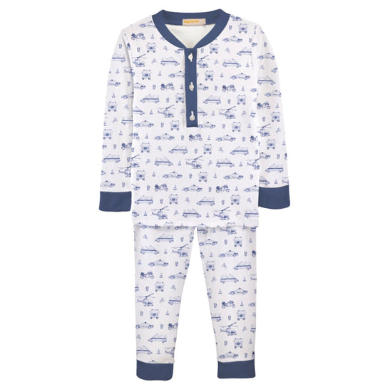 Baby Club Chic - Rescue Riders Long Sleeve Printed Pajama Set