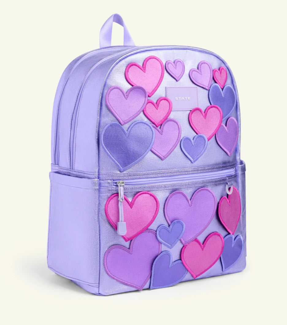 State - Metallic Heart Double Kane Backpack