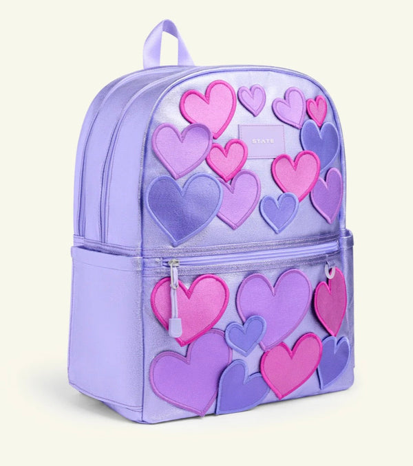 State - Metallic Heart Double Kane Backpack