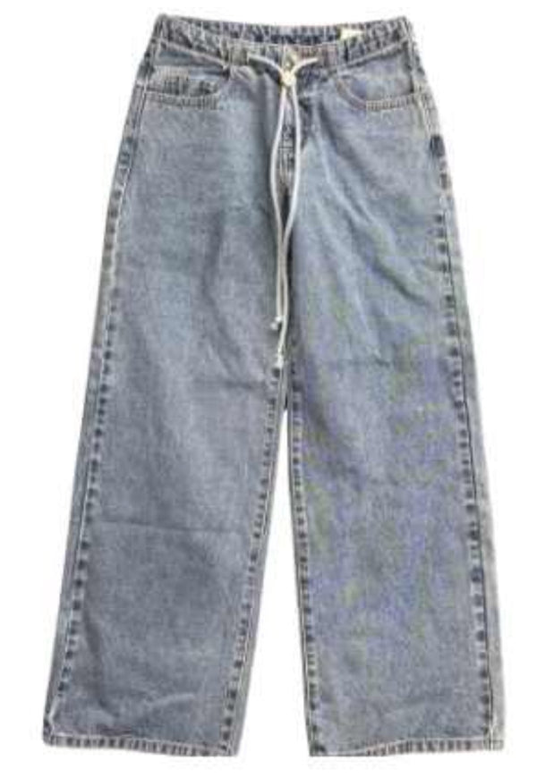 Katie J - Tween Tribeca Wideleg Drawstring Jeans