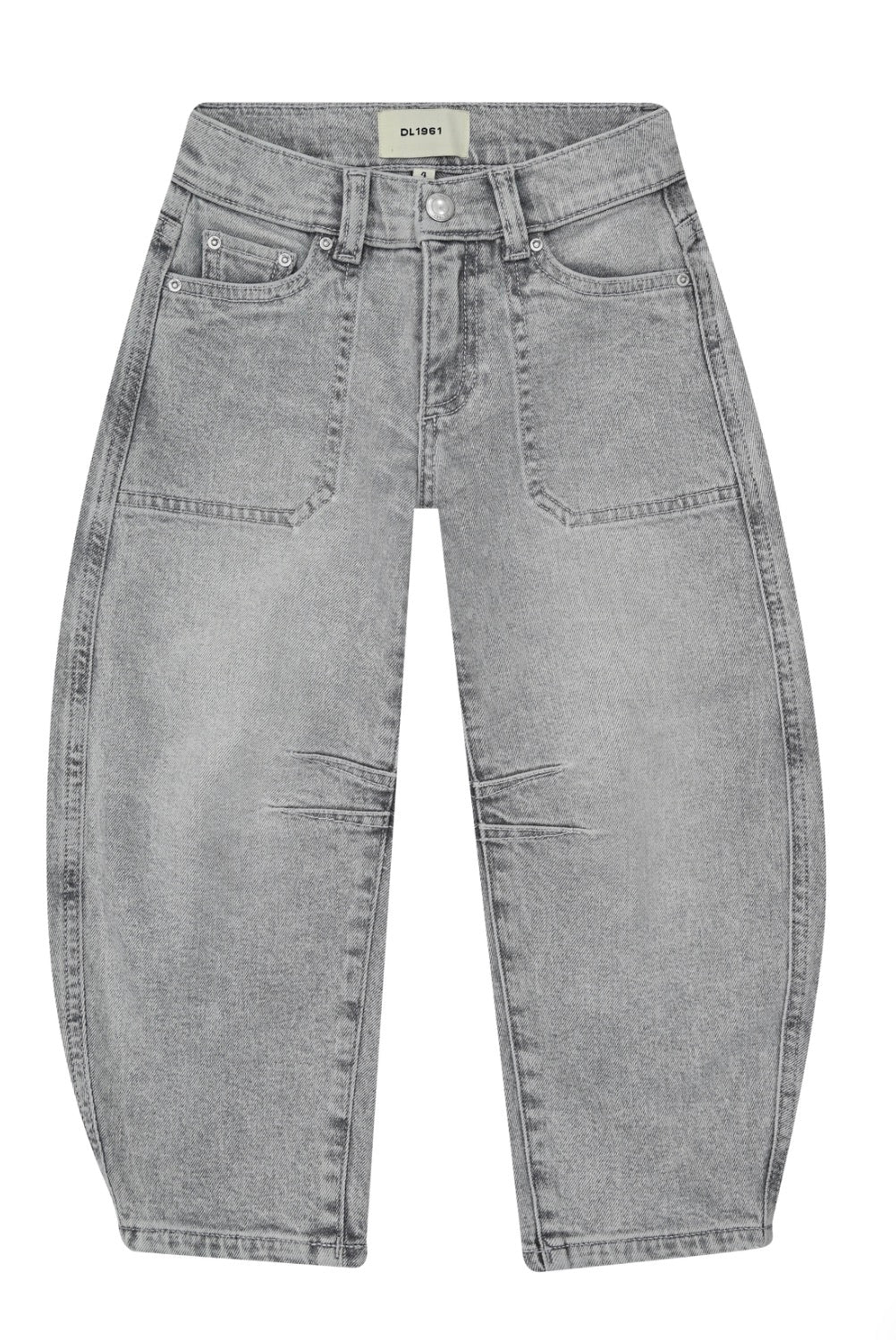 DL1961 - Kenzy Barrel Jeans, Moonlight Mist