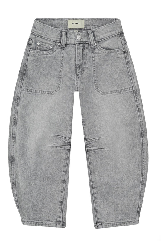 DL1961 - Kenzy Barrel Jeans, Moonlight Mist