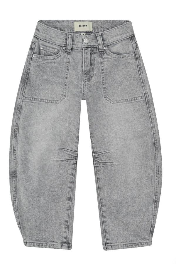 DL1961 - Kenzy Barrel Jeans, Moonlight Mist