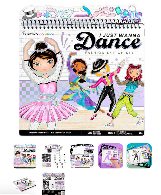 Fashion Angeles I Just Wanna Dance Fashion Sketch Portfolio