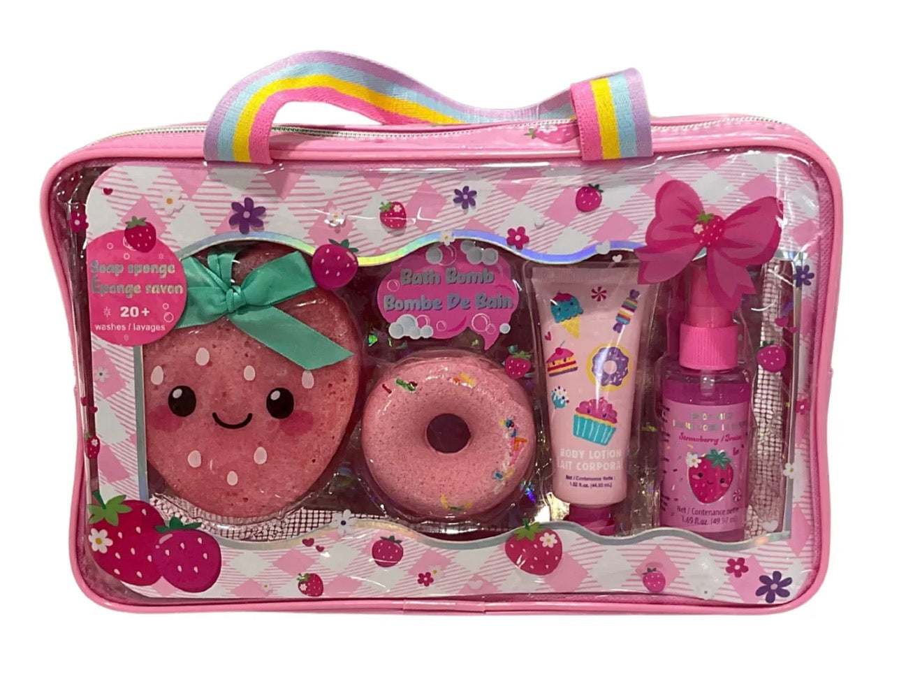 Hot Focus - On The Go Body & Bath, Strawberry