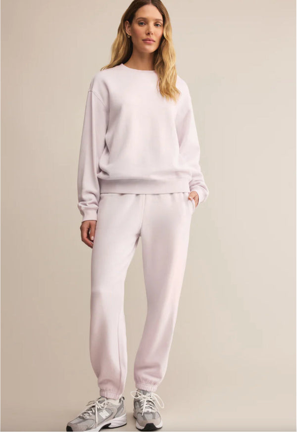 Z Supply - Stadium Cotton Lavender Sweatset