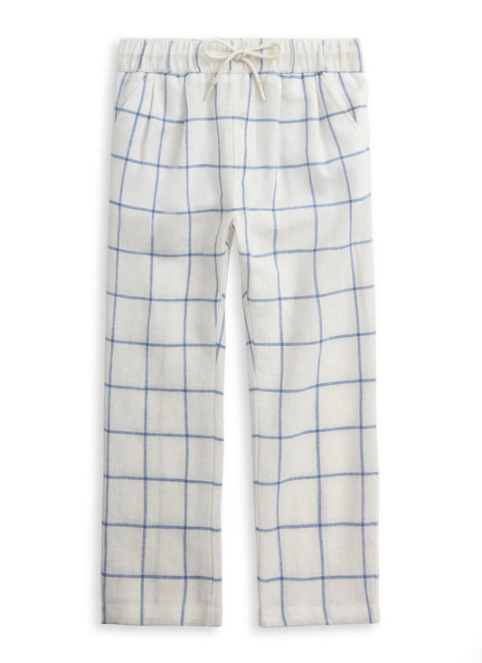 Appaman - Resort Pants, White Windowpane
