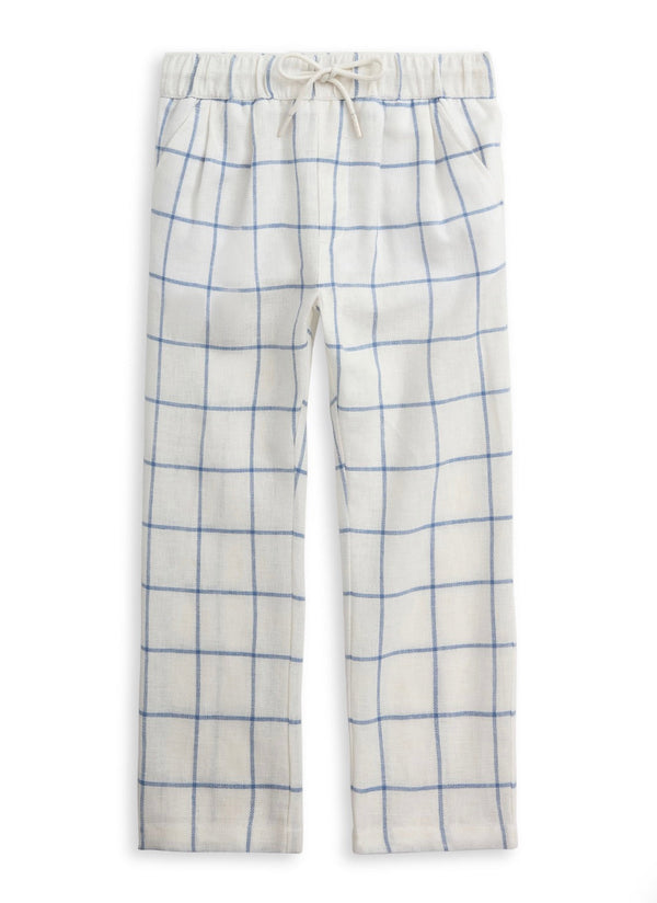 Appaman - Resort Pants, White Windowpane