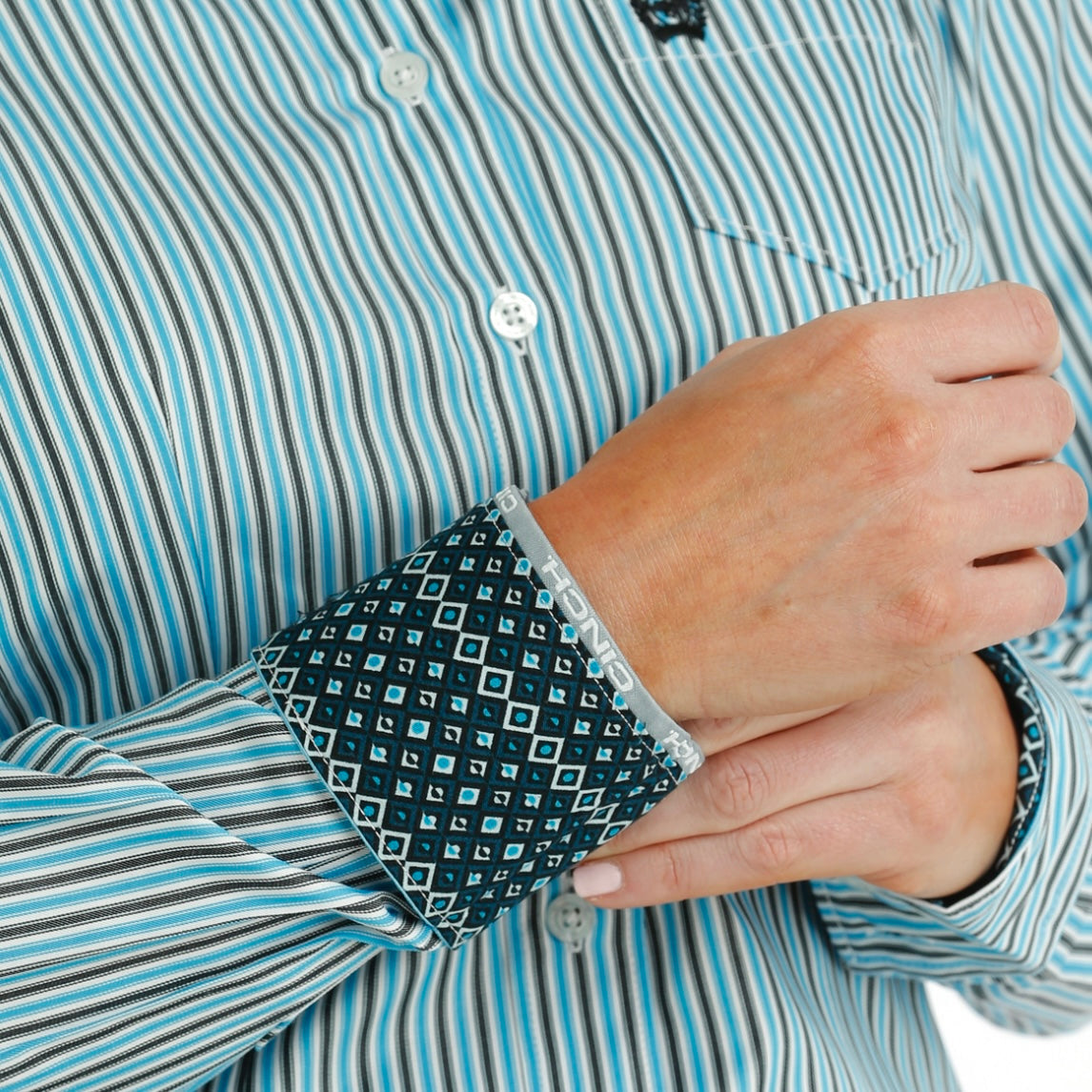 Blue/Grey Stripe | Cinch