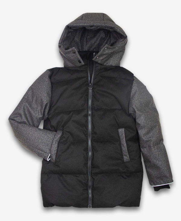 Appaman - Park Ave Long Puffer, Charcoal