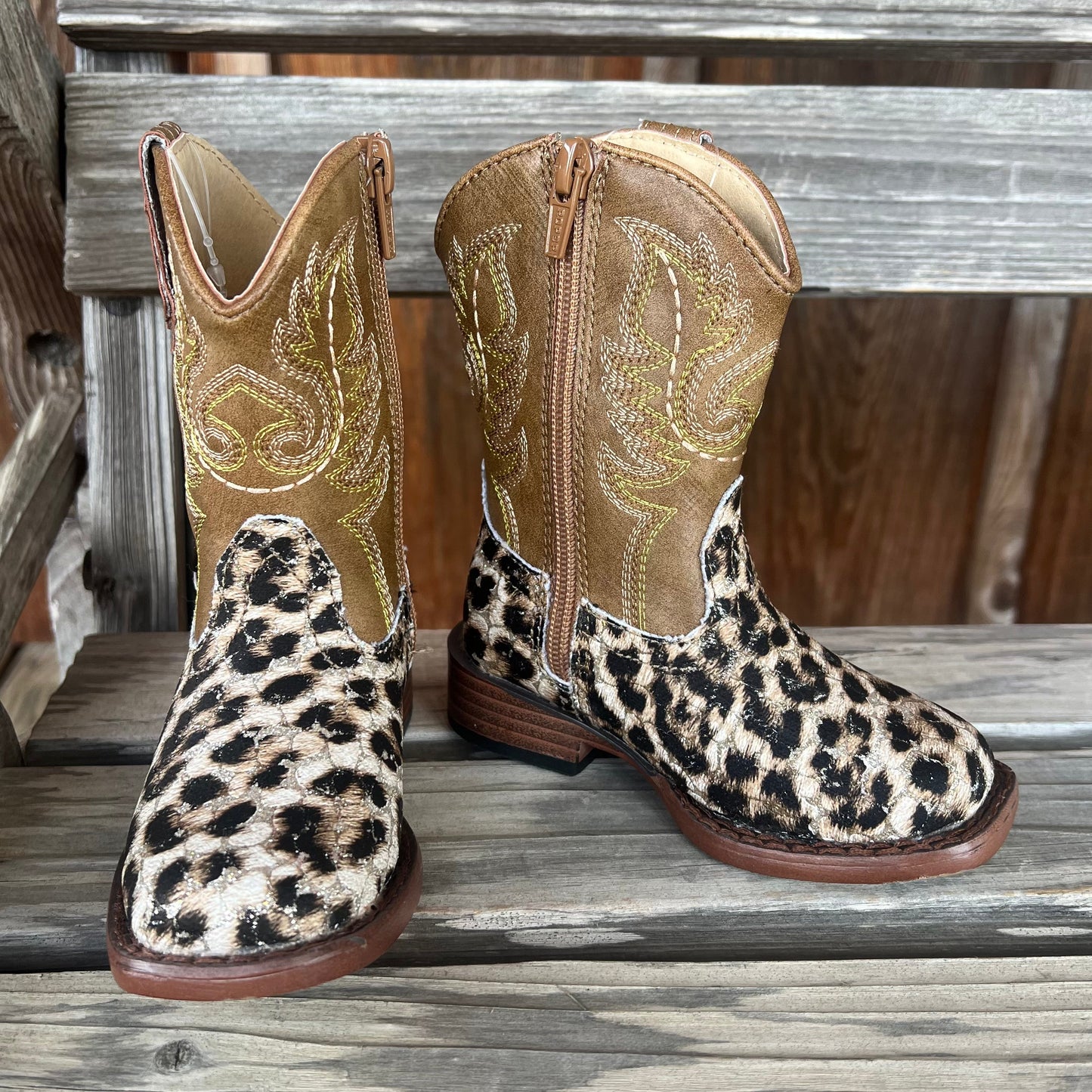 Leopard Boot | Roper Girls