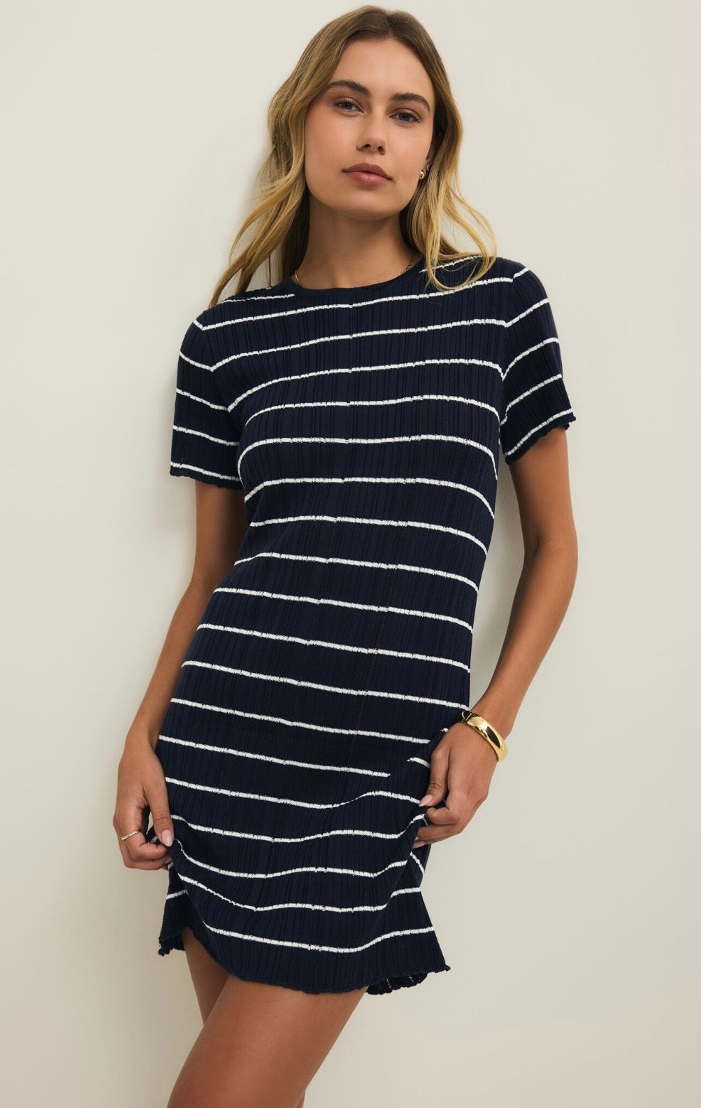 Z Supply - Franka Mini Dress, Eclipse