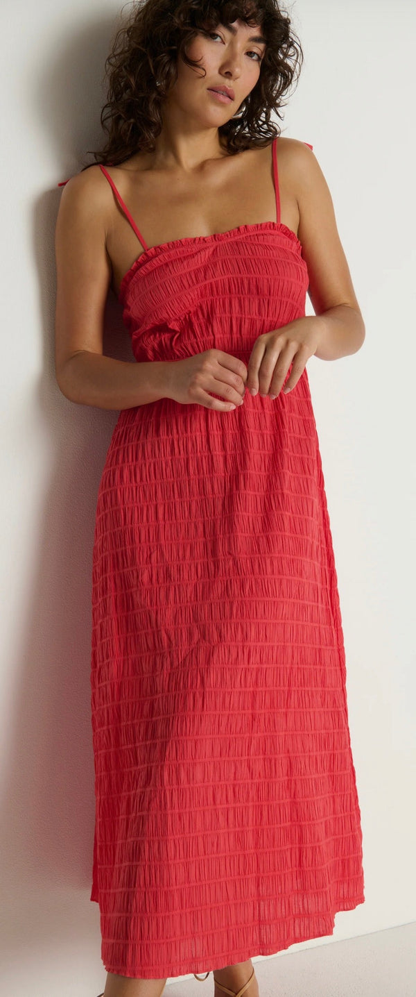 Nation Madeline Tie Midi Dress