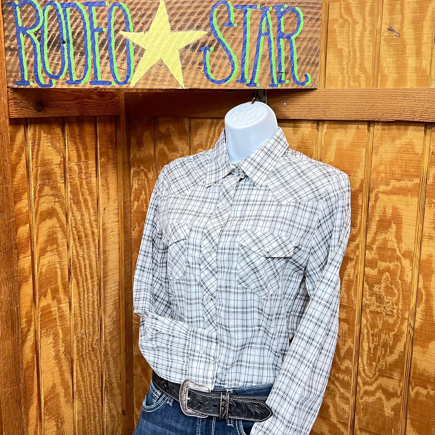 Black Plaid | Roper Womens