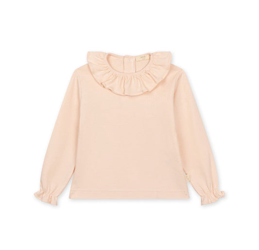 Baby GI - Heather Interlock Blouse, Peach Pink