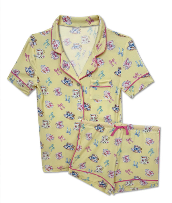 Katie J - Tween Lynn Printed Shorts Lounge Set