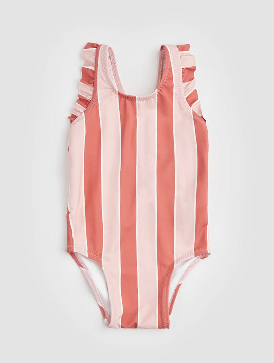 Petite Lem - Pink Stripe One Piece