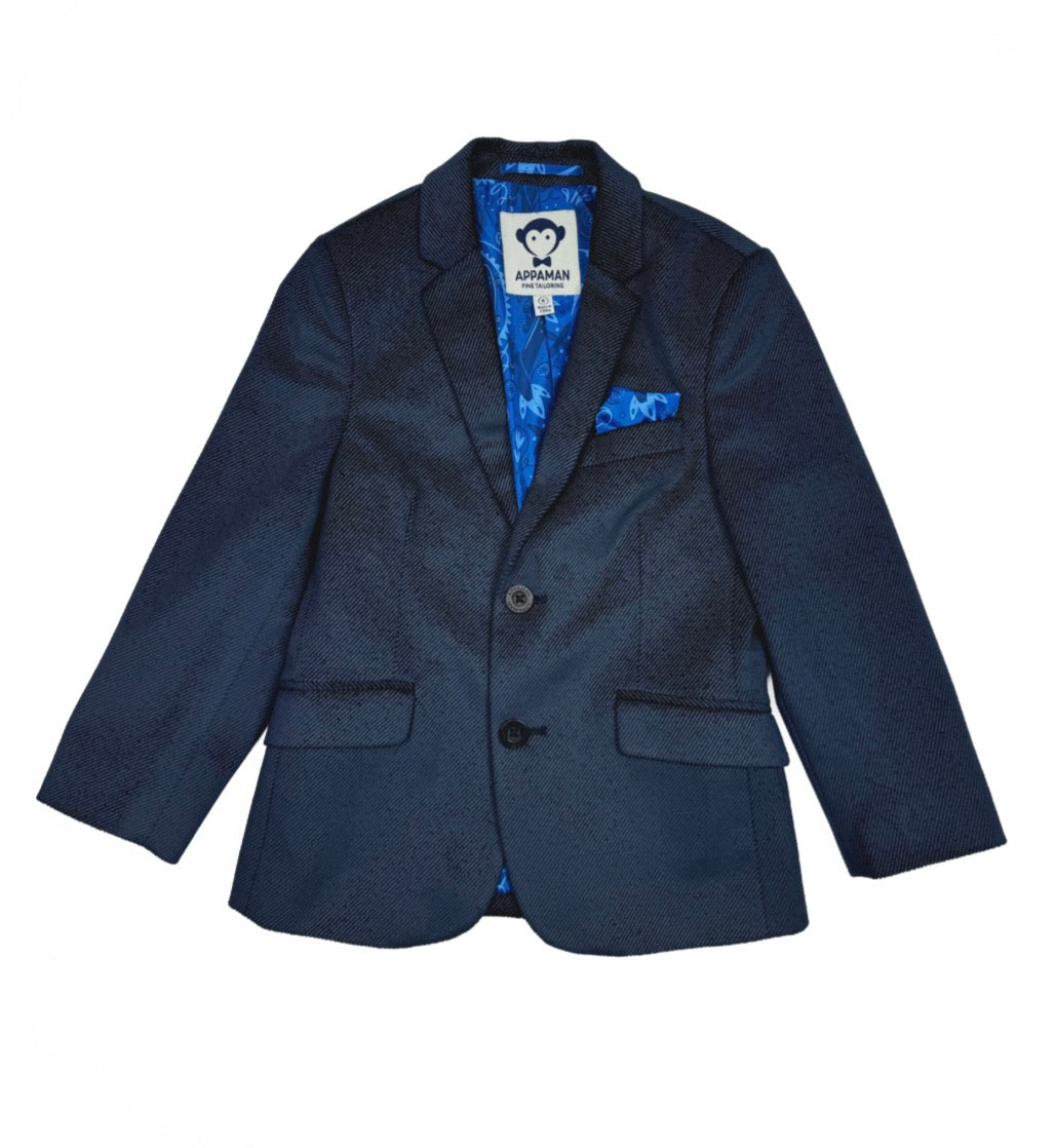 Appaman - Blazer & Pants, Peacoat Velvet Twill