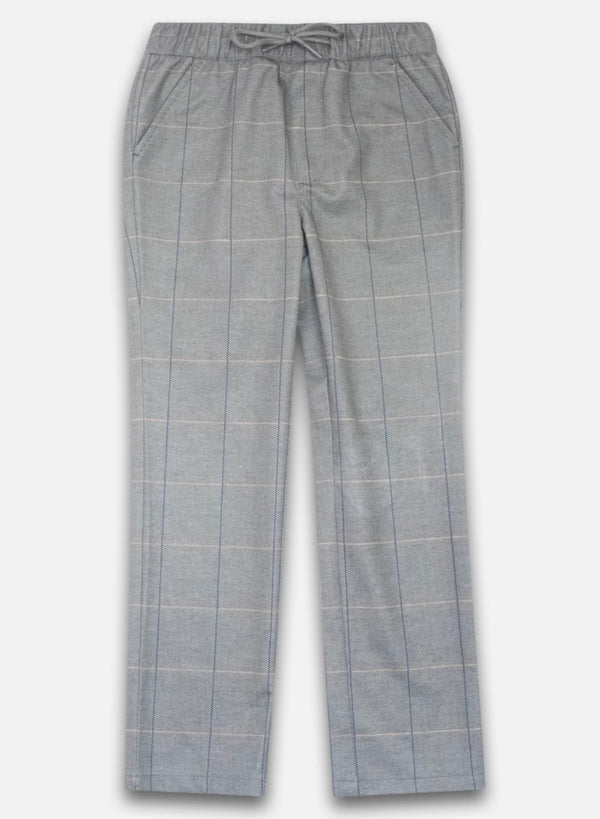 Appaman - Everyday Stretch Pants, Earth Grey Windowpane
