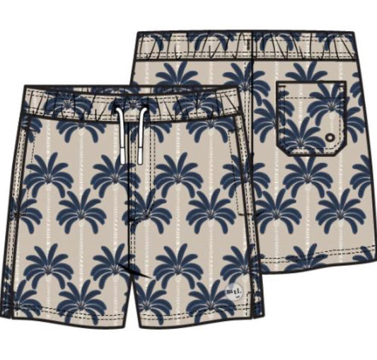 Miles The Label - Woven Swim Trunks, Sand