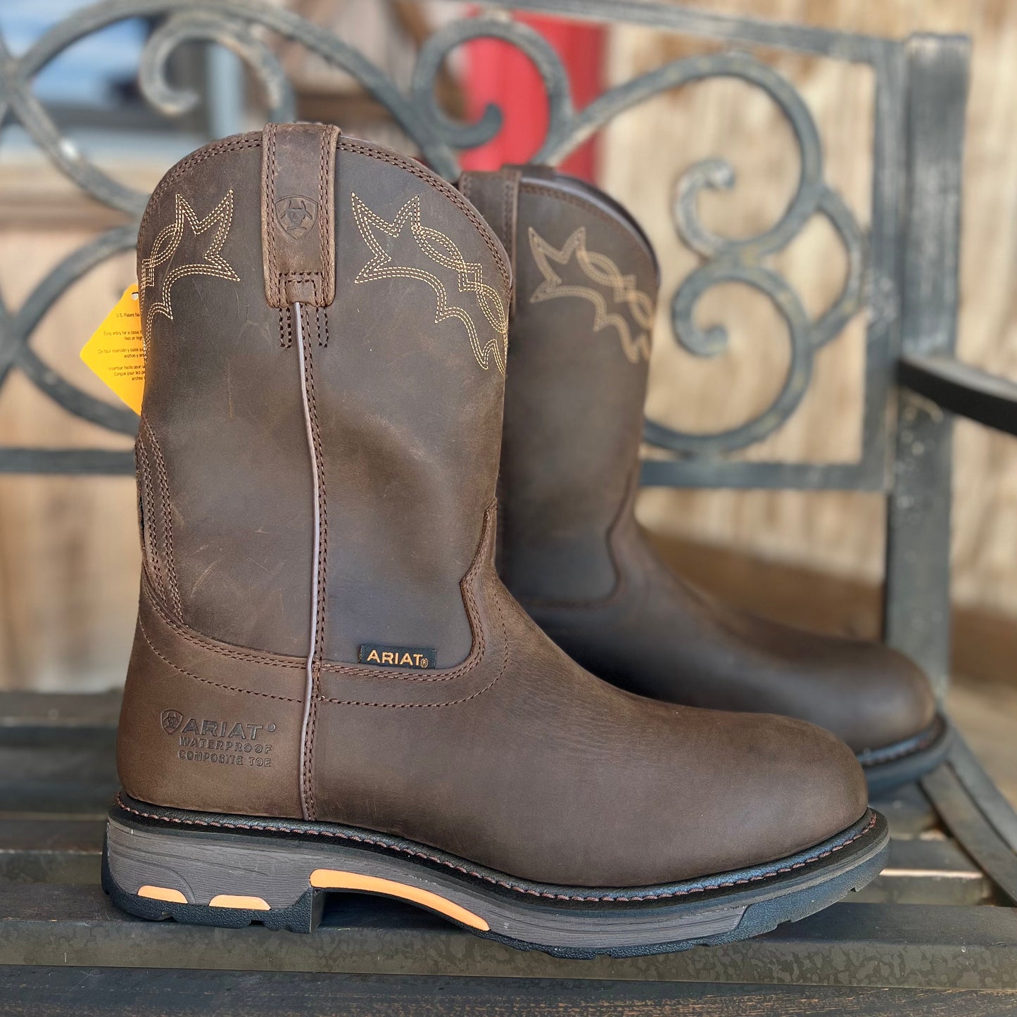 Brown Workhog Composite Toe