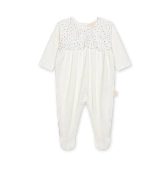 Baby GI - Bloom Footie, Ivory