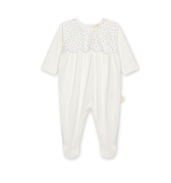 Baby GI - Bloom Footie, Ivory