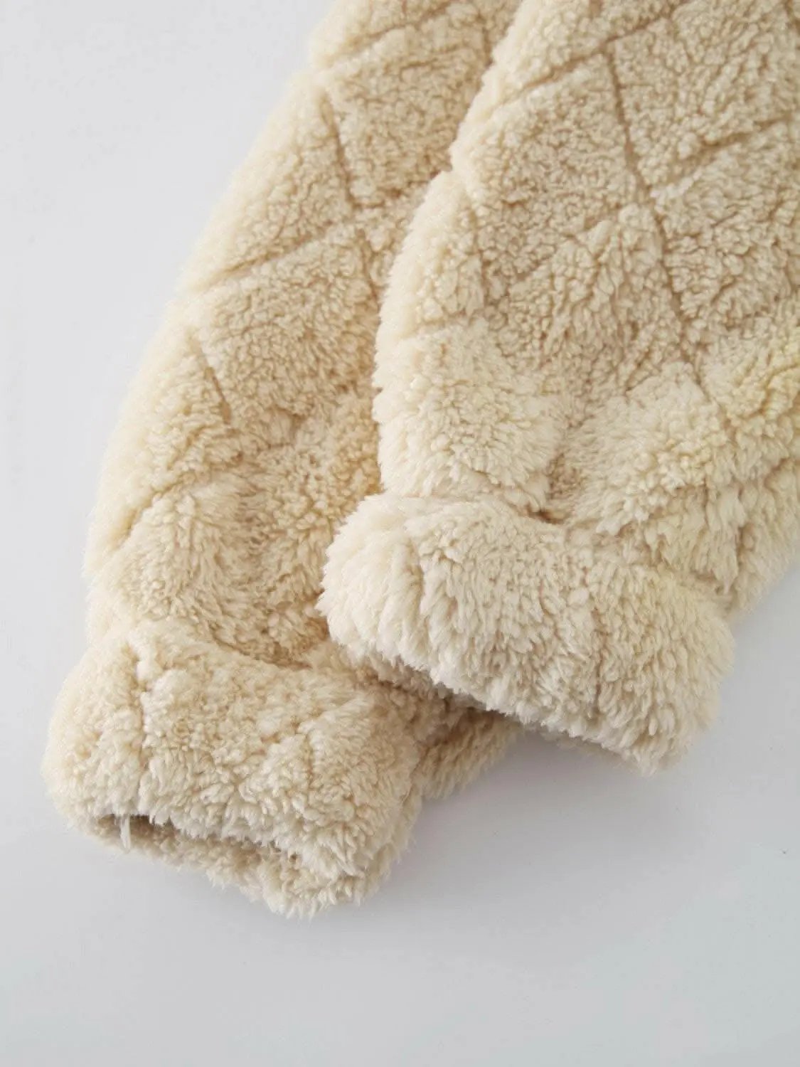 Fuzzy Jacket - Zip-Up with Pockets Comfort