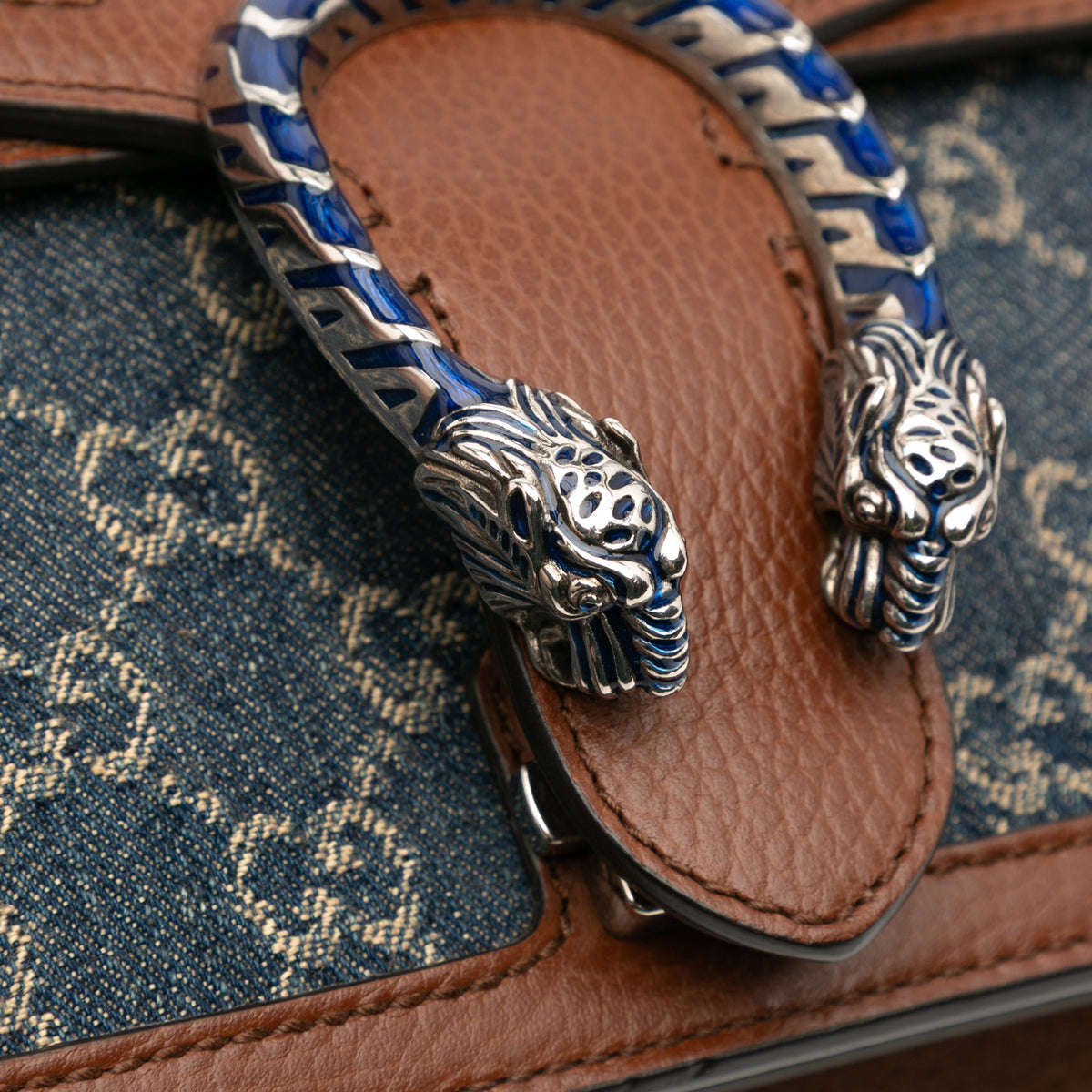Shoulder Bag Dionysus Denim Blue (Pre-Owned)