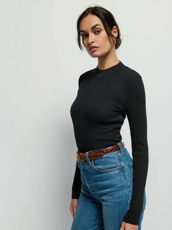 Nation Gina Slim Mock Neck
