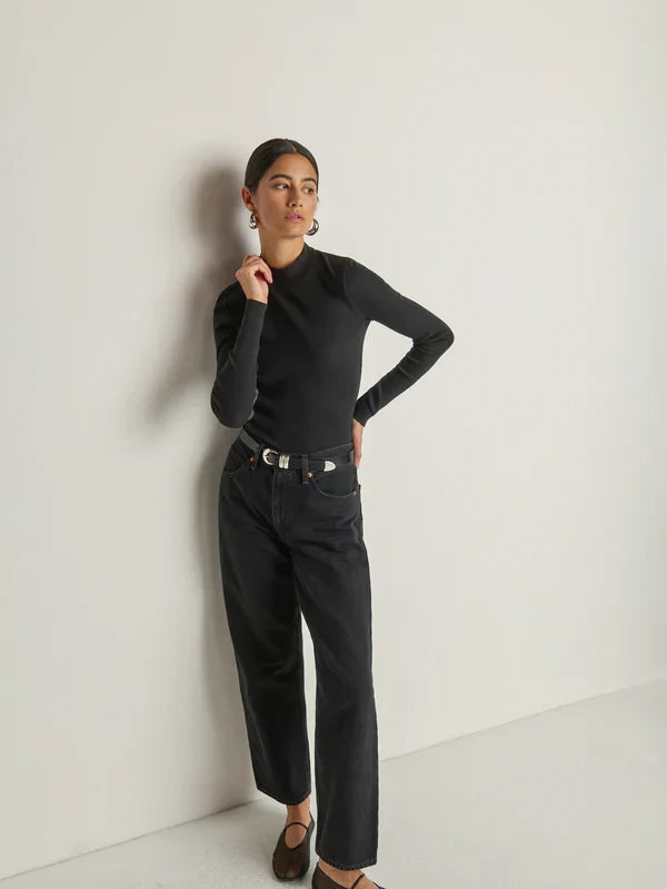 Nation Gina Slim Mock Neck