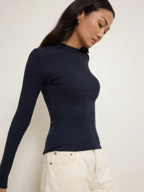 Nation Gina Slim Mock Neck