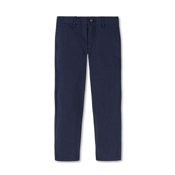 Organic Seersucker Suit Pant - Baby