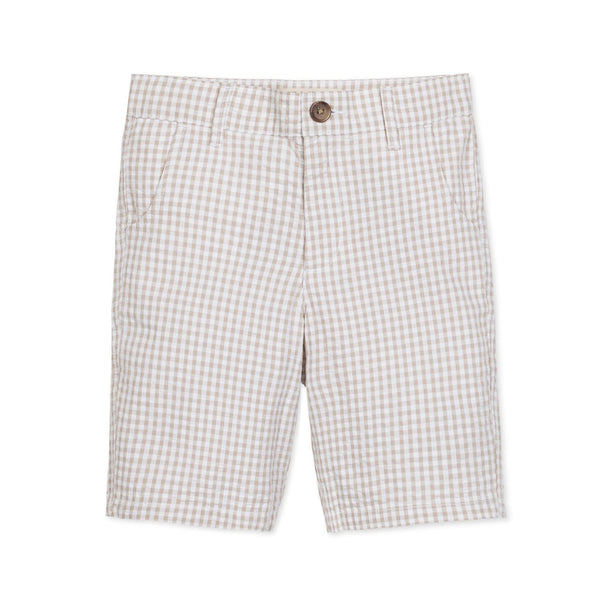 Organic Seersucker Short - Baby