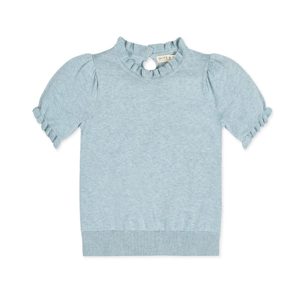 Organic Puff Sleeve Sweater