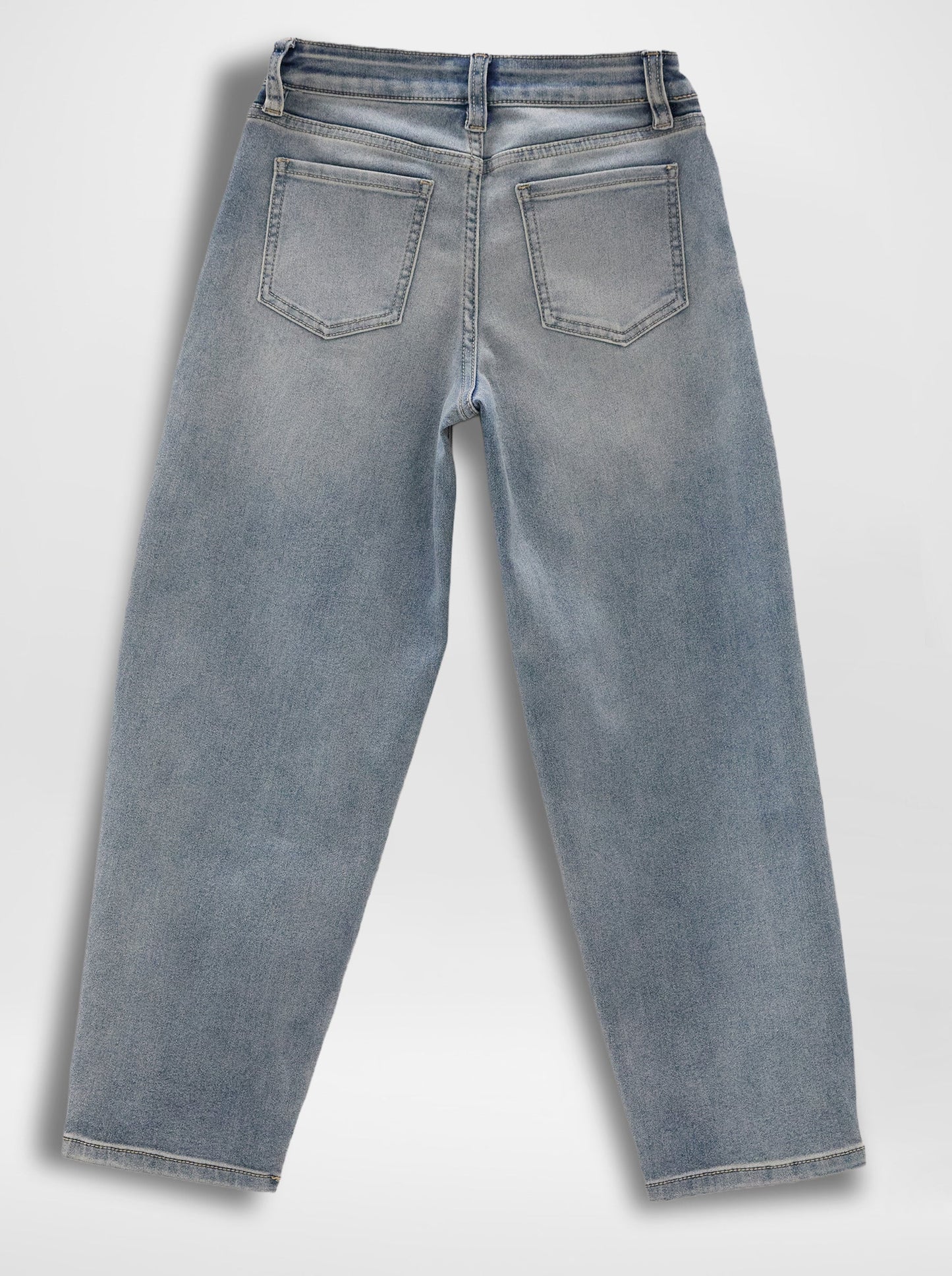 Girls Barrel Jeans