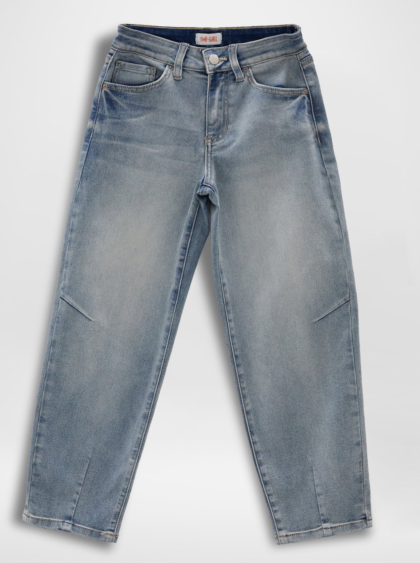 Girls Barrel Jeans